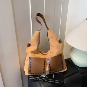 PU Matte Tote Bag Women New Design Fashionable Large Capacity