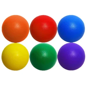 PU Non Inflatable Sponge Filled Beach Ball Automatic Rebound Water Toy Ball Outdoor Dodgeball