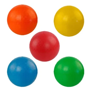 PU Skinned Silent Foam Dodgeballs Unisex Kids Decompression Training Ball Soft Interactive Game Soft Toy Ages 4-6