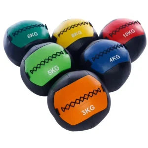 PU Soft Leather PVC Wall Ball Soft Cover for Strength Training Body Building and Home Workout