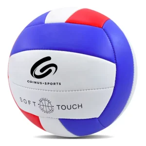 PU Thermo Bonded Professional Size 5# Durable Lightweight Volleyball Ball for School Practice and Matches