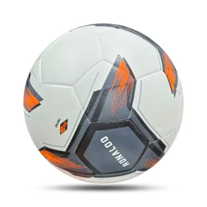 PU leather thermal bonded soccer balls custom logo football size 5