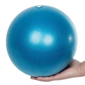 PVC Anti Burst Yoga Ball 25cm Matte Pilates Small Ball Inflatable Massage Ball for Cross Border Fitness