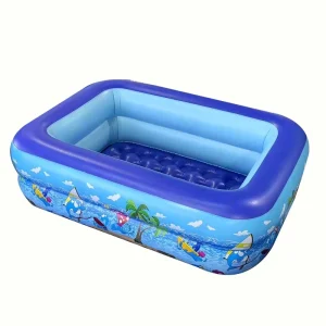 PVC Children’s & Adults Inflatable Pool for Newborn Backyard Swimming Durable & Portable