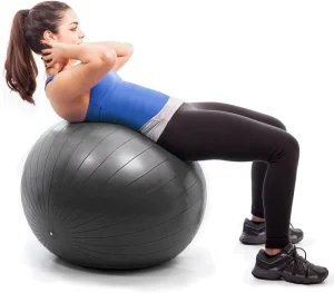 PVC Custom Printed Non slip Yoga Ball Exercise Ball Balance Yoga Ball