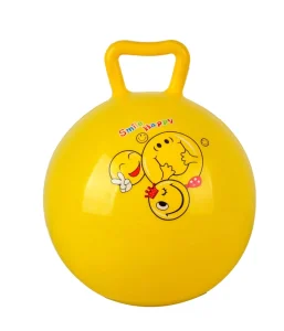 PVC Eco Friendly Hopper Ball for Kids Handle Jumping Ball