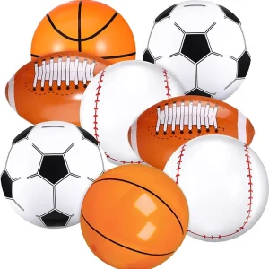 PVC Inflatable Beach Ball for Kids Custom Advertising Inflatable Toys Inflatable Football & Basketball