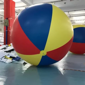 PVC Inflatable Colorful Balls Beach Toys Giant Beach Ball Inflatable Colorful Beach Balls with logo 0.8M 1M 1.5M 2M