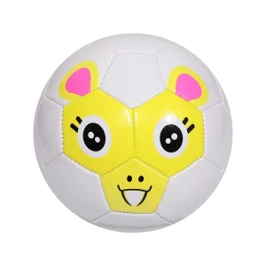 PVC Inflatable Football Toy for Toddlers Kids with Tiger Monkey Animal Cartoons Backyard Fun Play Game Custom Logo