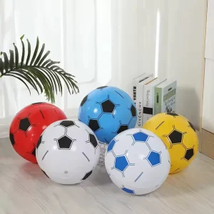 PVC Inflatable Football and Beach Ball Interactive Sports Toy for Children and Parents for Beach Games