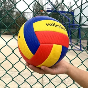 PVC Inflatable Volleyball with Customizable LOGO Size and Material Factory Direct Sales Supporting Retail