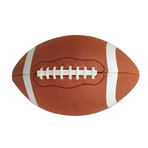 PVC Leather Rugby Size F9 Adult Training Football 4 Panels Training American Football