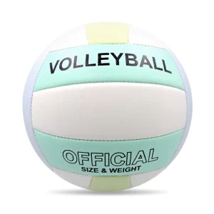 PVC Machine Sewn Thickened No.5 Volleyball for Training Exam Beach Use