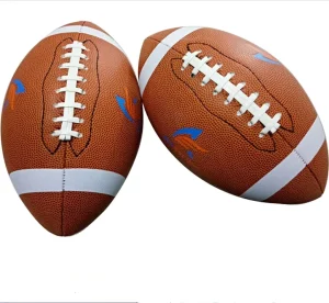 PVC PU Leather Size 9 6 3 1 Team Sports American Football Balls with Custom Logo