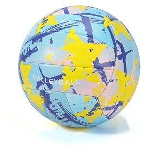 PVC Soft Leather Volleyball for Indoor and Outdoor Official Training Custom Logo Printing Factory Price