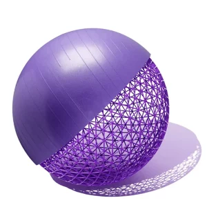 PVC Thick Explosion Proof Yoga Ball 45cm 55cm 65cm Yoga Gym Fitness Ball 75 Smooth Surface Matte Pilates Ball