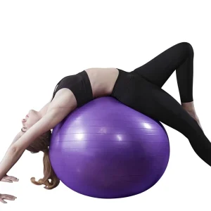PVC Thickened Explosion Proof Yoga Ball for Adults round Shape for Pilates & Gymnastics