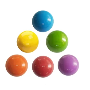 PVC Toning Ball Soft Weighted Mini Ball Medicine Ball