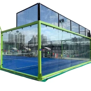 Padel Court squash Court pickleball Court with Roof High Quality Customized Padel Grass 10 Years Warranty