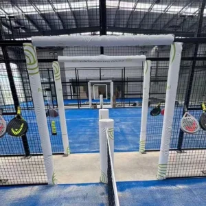 Padel Tennis Court Gate Net Post Protective Padding 4cm Thick Outdoor UV Proof Cover Integrated XPE Foam Court