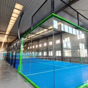 Panoramic Padel Complete Set for Tennis Courts Paddle Equipment