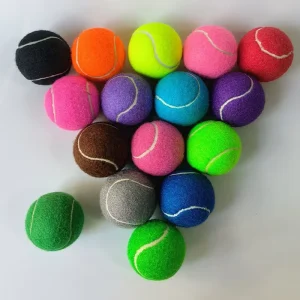 Personal Custom Sport Tennis Balls Factory Customizable Logo Professional Durable Bounce Height Entertainment