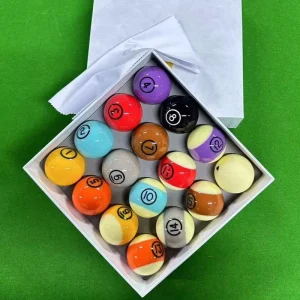 Personalized 57.2mm Resin Billiard Balls 16 Piece Customize Color Size Logo for Pool Tables