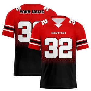 Personalized Adults Youth American Football Uniforms Sublimated Rugby t Shirt Quick Dry Retro Stitched American Football Jersey