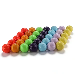 Personalized Tournament Golf Ball 2 3 4 Piece Colored Durable Urethane Soft Material with Custom Packing