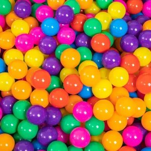 Phenol A Free 5.5 7cm Round PE Children’s Game Ball Color Ocean Theme Pressure Ball Pool Ball Pit Plastic Balloon Custom Logo