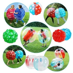 Physical Outdoor Active Play Bumper Ball PVC Inflatable Body Bubble Ball Sumo Bumper Bopper Toys for Kids Adults