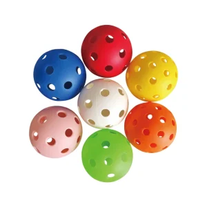 Pickleball 24 Piece Set 26 Hole Indoor & 40 Hole Outdoor Balls TPE Material Eco Friendly Custom Logo