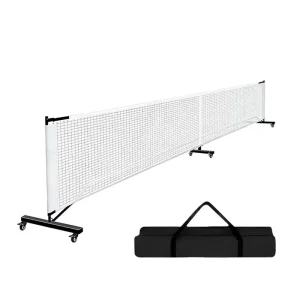Pickleball Net Heavy Duty Portable Net Set with Wheels for Outdoor Training and Children’s Professional Court Equipment