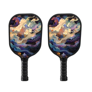 Pickleball Squash Racket Set for School Children High Elasticity PP Hard Frame 280g