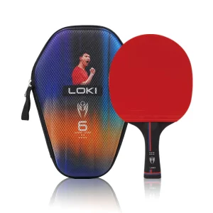 K Series 6 Star Professional Wood Table Tennis Racket Ping Pong Paddle Bat