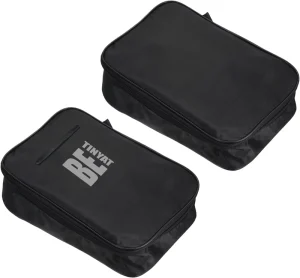 Ping Pong Paddle Case 2 Pack Black Table Tennis Racket Case Soft Cover Container Bag for Sports Accessories Easy Carrying
