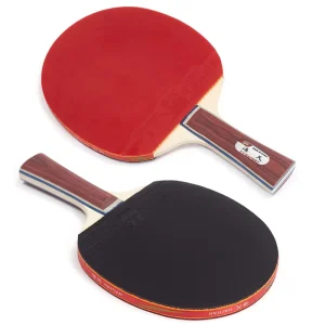 Ping Pong Paddle Top Quality OEM Wood Advance Table Tennis Racket of Competition Premium Rubber Ping Pong Bat