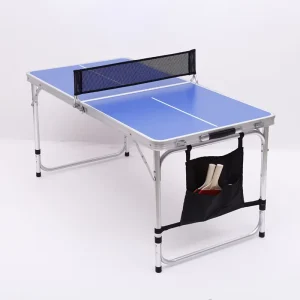 Ping Pong Table Foldable Table Tennis Table with Net for Kid Teenager Adult Compact Portable