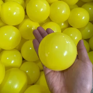 Plastic Elastic Ocean Ball Colorful Ball Pool 5.5cm 6cm 7cm 8cm CE Certified Inflatable Toy for Baby