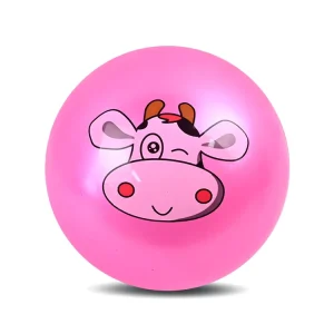 Plastic Inflatable Toy Balls 9inch Bouncing Ball with Different Patterns for Beach Play