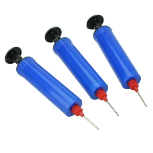 Plastic Mini Hand Air Inflator Ball Pump with Needle for Soccer Football Yoga Ball Plastic Inflator Mini Air Pump