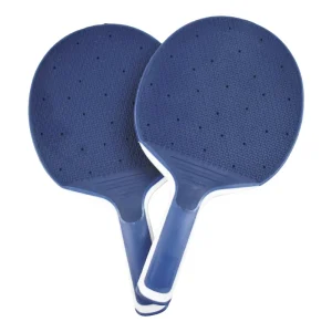 Plastic Table Tennis Racket Ping Pong Set for Indoor and Outdoor Play with Long Pimples Rubber
