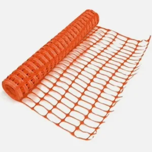 Plastic Traffic Control Barricade PE Safety Fence Mesh Barrier 1.8m For Road Construction And Crowd Management
