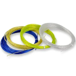 Polyester Alu Rough Tennis String 1.25-1.3mm Length 12m