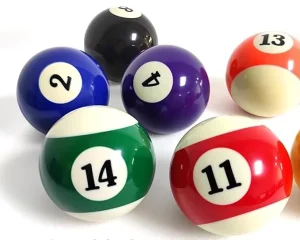 Pool Balls Billiard Set 16 Resin Balls Regulation Size & Weight