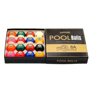 Pool Billiard Balls Size 2-1/4 Inch 57.2mm Size Resin Billiard Set