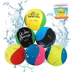 Pool Bounce Ball Summer Beach Reusable Soft Toy Water Balls Squeeze Bounce Splash Activity Sports Skim Ball TPR