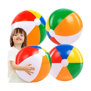 Pool Sports Ball 4 Pack 20″ Beach Balls