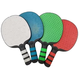 Popular Beginner Training Table Tennis Rackets in Stock Silicone Durable and Lightweight Plastic Integrated Table Tennis Rackets