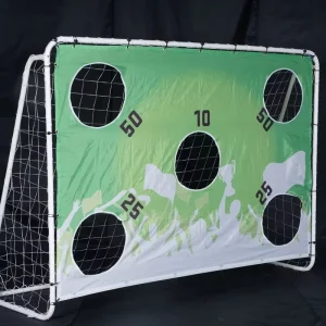 Popular Collapsible Steel Tube Soccer Goal High Quality Football Training Net Foldable Easy Carry Outdoor Use Customizable Color